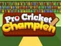 Gêm Arbenigwr Criced Pro ar-lein