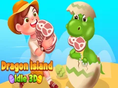 Gêm Ynys y Ddraig yn segur 3d ar-lein