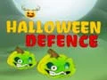 Gêm Amddiffyn Hallowe'en ar-lein