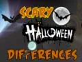 Gêm Gwahaniaethau ofnadwy Halloween ar-lein