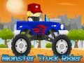 Gêm Gyrrwr Monster Truck ar-lein Gêm Gyrrwr Monster Truck ar-lein