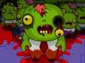Gêm Crossy Road Zombie ar-lein