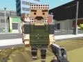 Gêm Plisg Pixel Bloc: Creu Gwns yn y Byd Lladron ar-lein