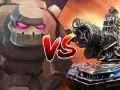 Gêm Tank yn erbyn Golems ar-lein Gêm Tank yn erbyn Golems ar-lein