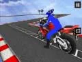 Gêm Gwneud Stunts Beiciau Modur yn y Nefoedd 2020 ar-lein