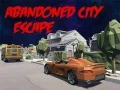 Gêm Ffoi o ddinas abandoned ar-lein