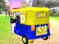 Gêm Gyrrwr Rickshaw Auto'r Heddlu ar-lein