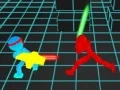 Gêm Rhyfelwyr Neon Stickman: Ymladd Cleddyf ar-lein