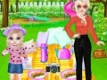 Gêm Diwrnod Picnic Teulu'r Frenhines ar-lein Gêm Diwrnod Picnic Teulu'r Frenhines ar-lein