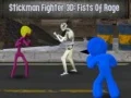 Gêm Fighter Stickman 3D: Pysgodfeydd Corff ar-lein
