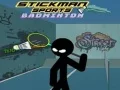 Gêm Stickman Chwaraeon Badminton ar-lein