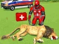 GĂȘm Arwr Robot Achub Anifeiliaid ar-lein GĂȘm Arwr Robot Achub Anifeiliaid ar-lein