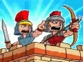 Gêm Rush Ymerodraeth: Rhyfeloedd Rufeinig - Amddiffyn Rheng ar-lein