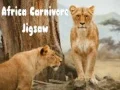 Gêm Jigsaw Carnivore Affrica ar-lein