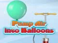Gêm Pumpo aer i mewn i'r balŵn ar-lein Gêm Pumpo aer i mewn i'r balŵn ar-lein