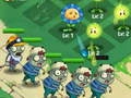 Gêm Amddiffyn Blodau: Ymgyrch Zombie ar-lein