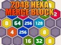 Gêm 2048 Hexa Uno Bloc ar-lein
