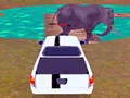 Gêm Hunters Anifeiliaid: Gêm Gyrrwr Jeep Safari ar-lein