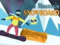 Gêm Snowboard Mynydd Eira ar-lein