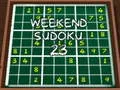 Gêm Sudoku Penwythnos 23 ar-lein