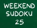 Gêm Sudoku penwythnos 25 ar-lein Gêm Sudoku penwythnos 25 ar-lein