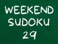 Gêm Sudoku Penwythnos 29 ar-lein