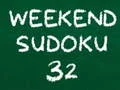 GĂȘm Sudoku penwythnos 32 ar-lein GĂȘm Sudoku penwythnos 32 ar-lein