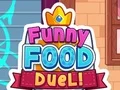 Gêm Duel Bwyd Doniol ar-lein