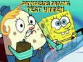 Gêm Prawf Gyrrwr Cudd Spongebob ar-lein