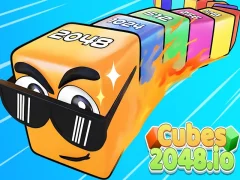 Gêm Ciwbiau 2048. io ar-lein