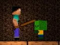 Gêm Noob yn erbyn Zombies - Biome Coedwig ar-lein Gêm Noob yn erbyn Zombies - Biome Coedwig ar-lein
