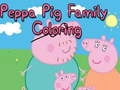 GĂȘm Lliwio Teulu Peppa Pig ar-lein GĂȘm Lliwio Teulu Peppa Pig ar-lein