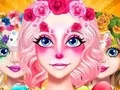 Gêm Makeup Pen-blwydd Hapus ar-lein