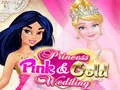 Gêm Priodas y Frenhines Pink a Gold ar-lein