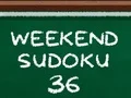 Gêm Sudoku Penwythnos 36 ar-lein