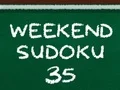 Gêm Sudoku Penwythnos 35 ar-lein