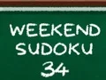 Gêm Sudoku Penwythnos 34 ar-lein