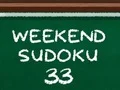 Gêm Sudoku'r Penwythnos 33 ar-lein