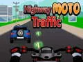 Gêm Traffig Moto ar yr A497 ar-lein