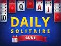 Gêm Solitaire Dyddiol Glas ar-lein
