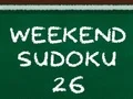 Gêm Sudoku Penwythnos 26 ar-lein