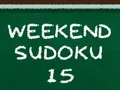 Gêm Sudoku Penwythnos 15 ar-lein