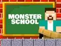 Gêm Ysgol Monster: Coaster a Parkour ar-lein