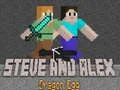 Gêm Steve a Alex: Wy Pasg ar-lein