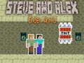 Gêm Steve a Alex: Diwedd y Byd ar-lein