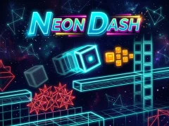 Gêm Neon Dash ar-lein