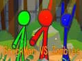 Gêm StickMan Brawdion yn erbyn Zombie ar-lein