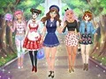 Gêm Dillad Anime yn y Gymraeg ar-lein