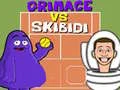 Gêm Grimace yn erbyn Skibidi ar-lein