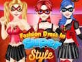 Gêm Ffrog Ffasiwn Yn Super Styli ar-lein